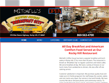 Tablet Screenshot of mitchellscoffeehouse.net